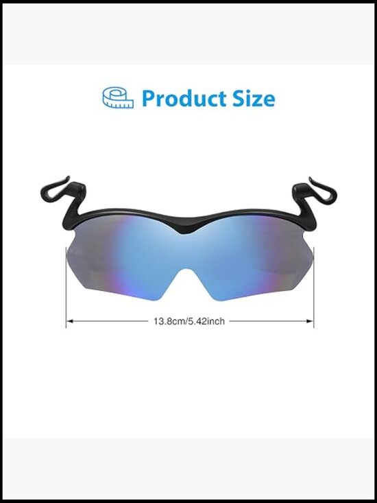 Polarized Clip-On Sunglasses with UV Protection for Outdoor Activities